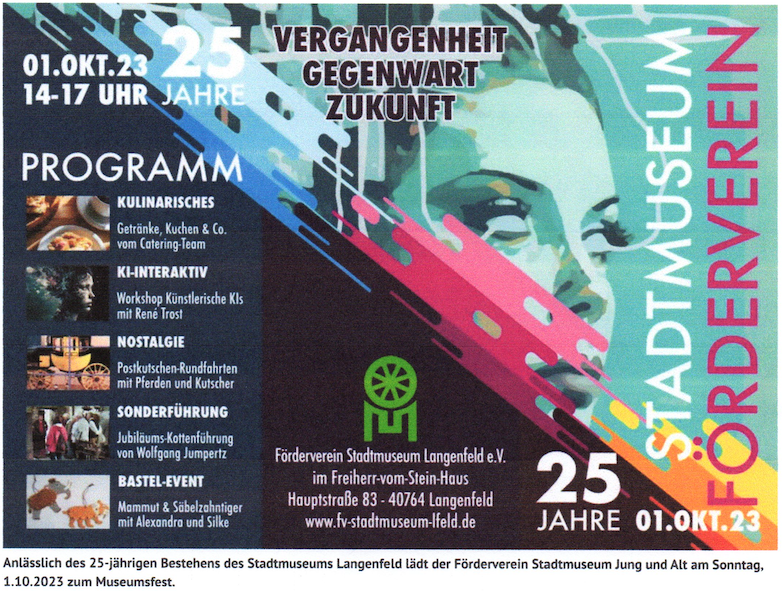 25 Jahre Stadtmuseum Langenfeld
